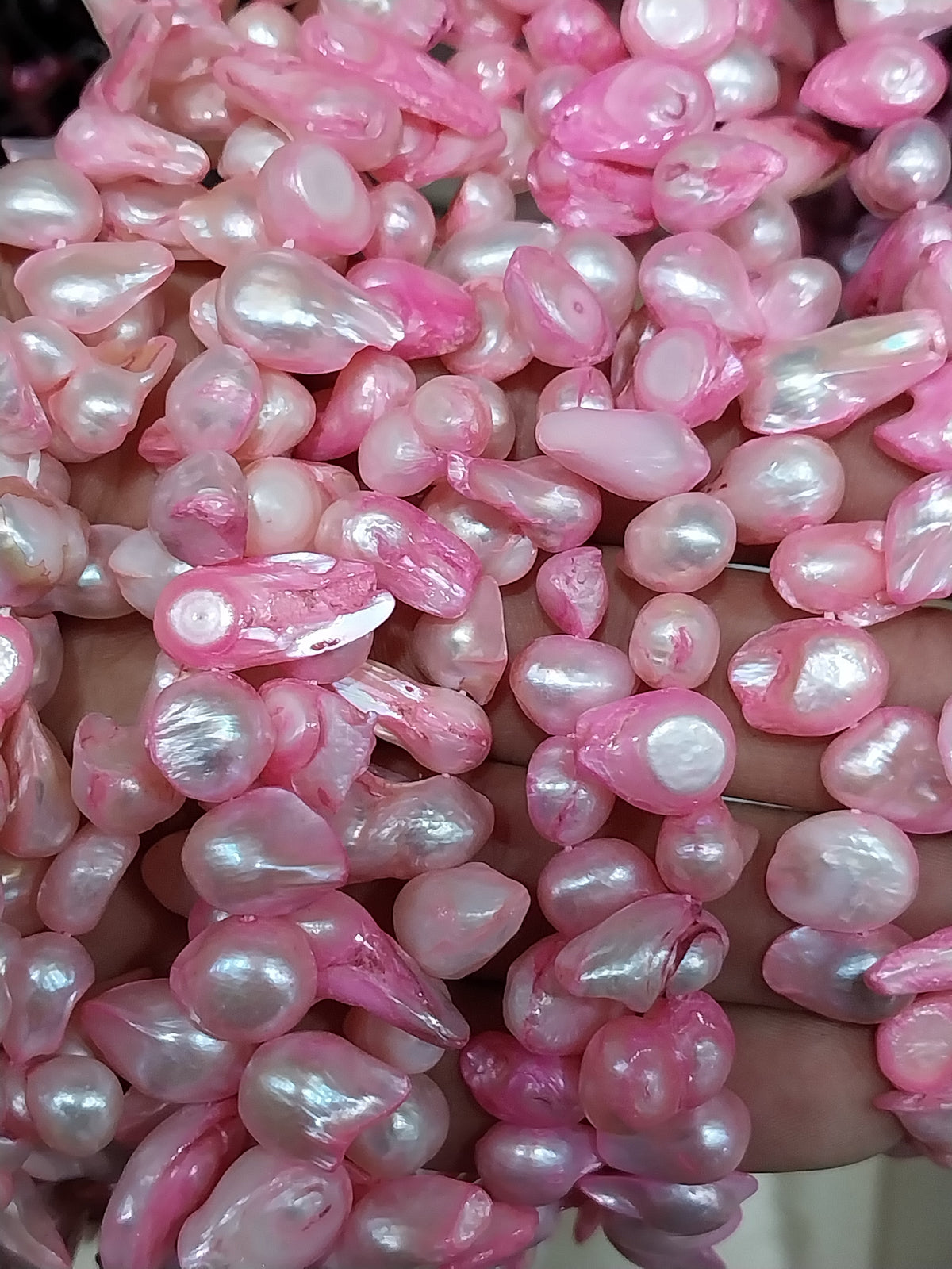 Freshwater Pearls pink