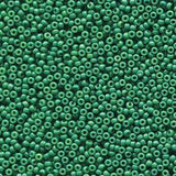 15/0 DURACOAT OPAQUE DYED DEEP GREEN  7.2 GM