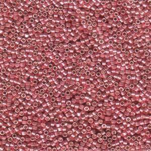 DELICA BD GALVANIZED PINK 100GM BAG DYED