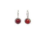 Earring12Carnelian