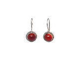 Earring12Carnelian