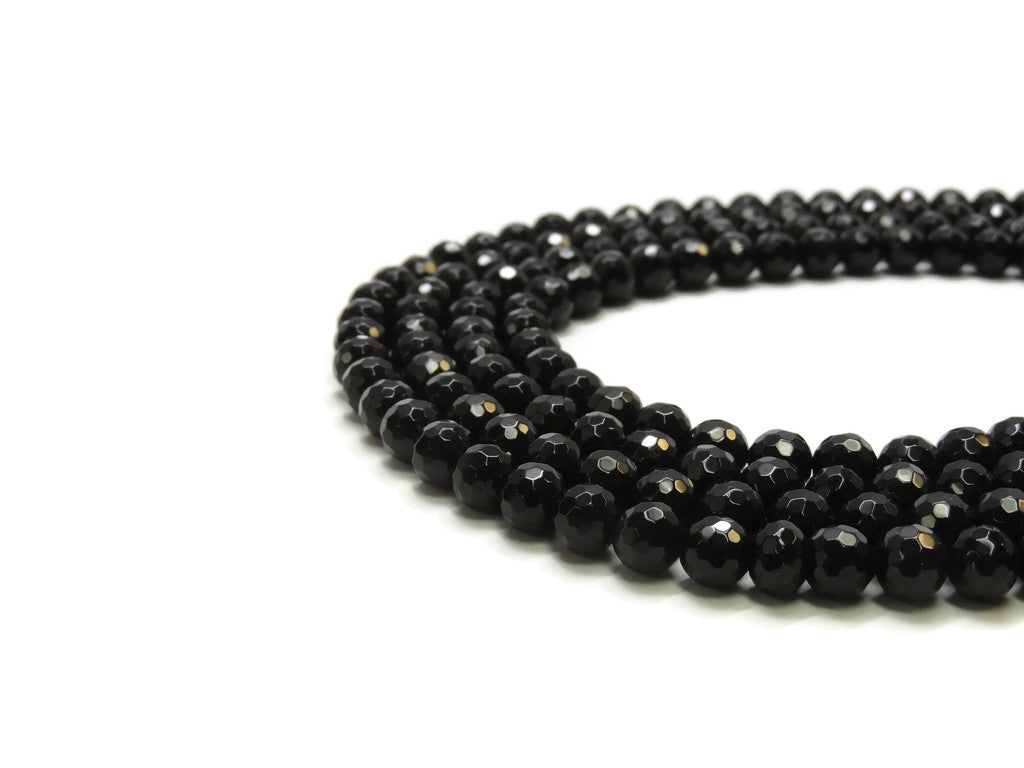 OnyxroundFaceted8mm