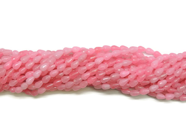 PinkJadeFacetedTeardrop