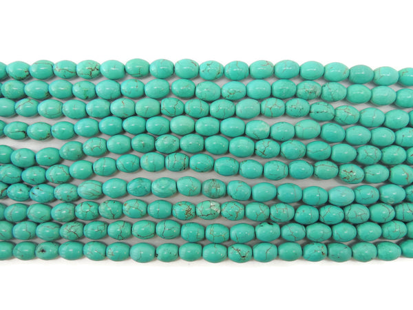 HowliteGreenBarrel12x10mm