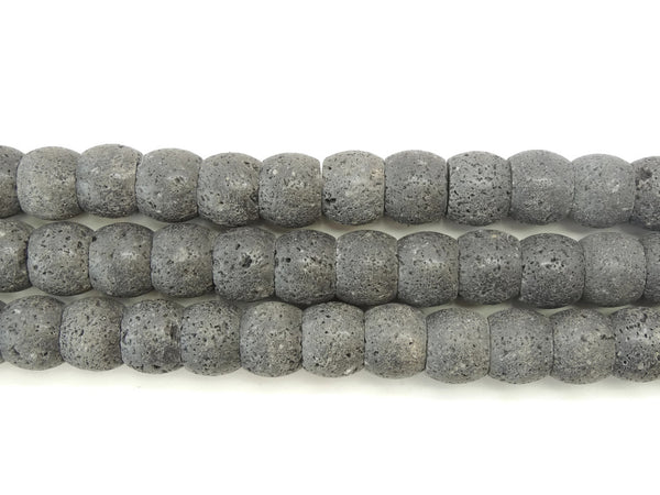 BlackLavaRockDrum26x20mm