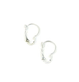 ALMA BEADS Silver Plated Lever Back 18 mm 100pcs