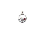 Pendant26FacetedGarnet