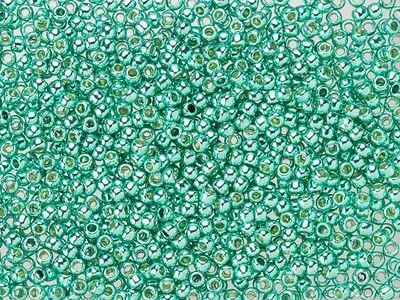 DEMI ROUND - PERMAFINISH GALVANIZED GREEN TEA 11/0
