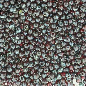 3.4 MM DROP PICASSO GARNET TRANS-7.2GM
