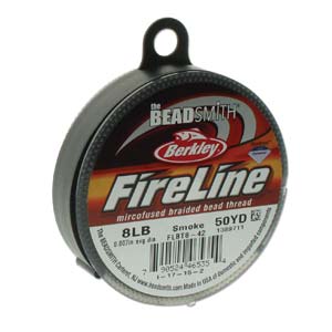 8 LB FIRELINE SMOKE GREY 50 YRDS