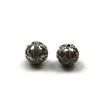 Bali Bead Handmade Sterling Silver Round Bead 15 mm