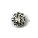 Bali Bead Sterling Silver Round Bead 10 mm