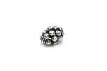 Bali Bead Sterling Silver Round Spacer Bead 8 x 6mm