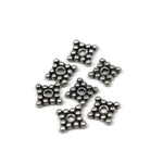 Bali Bead Handmade Sterling Silver Round Bead 1.5 x 7mm