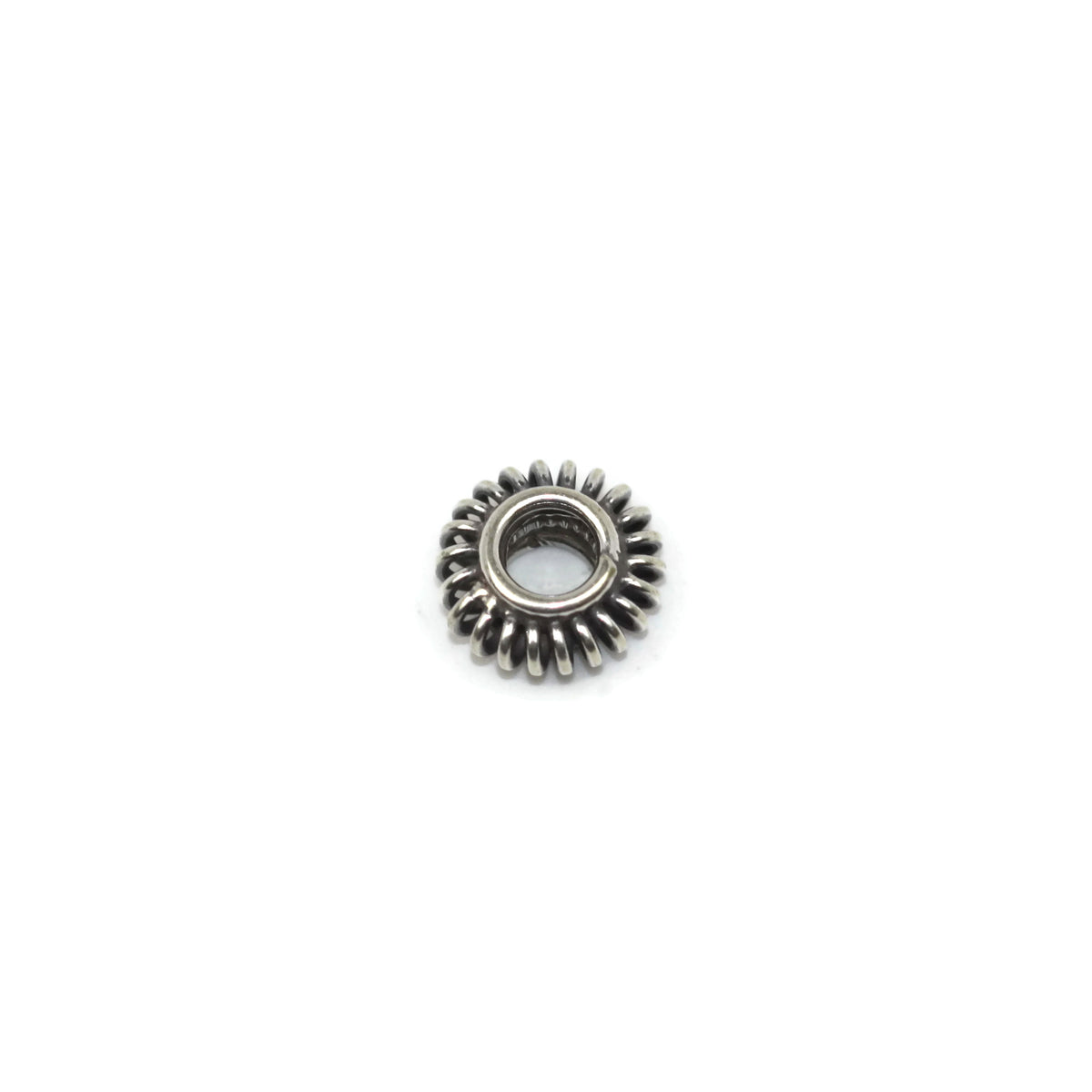 Bali Bead Sterling Silver Coil Spacer 3.5 x 8mm
