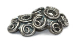 Bali Bead Antique Sterling Silver Bead Cap 4 x 12mm