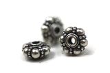 Bali Bead Sterling Silver Granules Spacer 4 x 8 mm