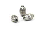 Bali Bead Sterling Silver Tube Bead 8 x 5 mm