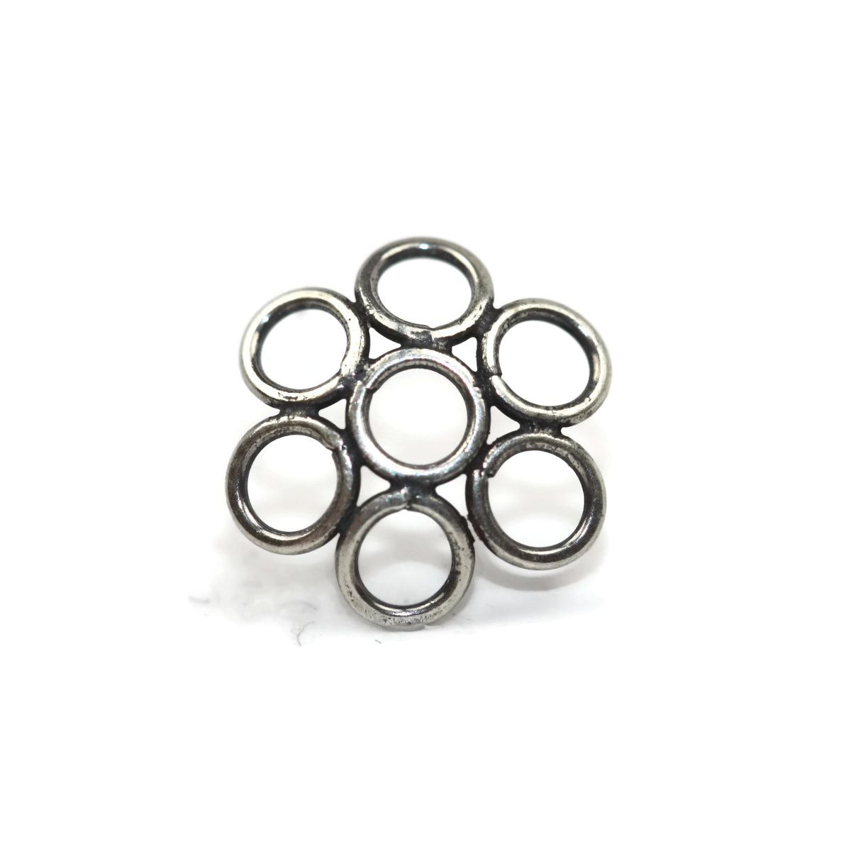 Bali Bead Sterling Silver Wire Spacer Bead 2 x 8 mm