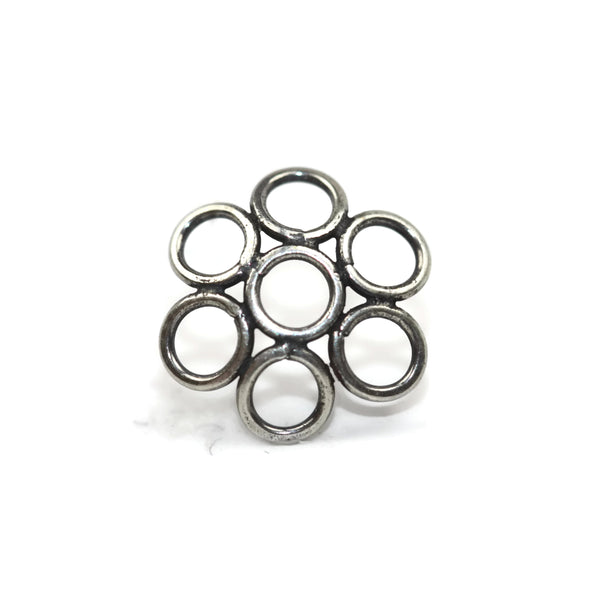 Bali Bead Sterling Silver Wire Spacer Bead 2 x 8 mm