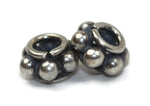 Bali Bead Sterling Silver Granules Spacer Bead 2.5 x 4 mm
