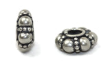 Bali Bead Sterling Silver Spacer 3.5 x 8 mm