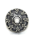 Bali Bead Antique Sterling Silver Bead Cap 4.5 x 9mm