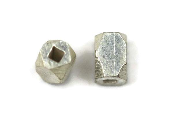 Bali Bead Sterling Silver Square Spacer 3 x 2 mm