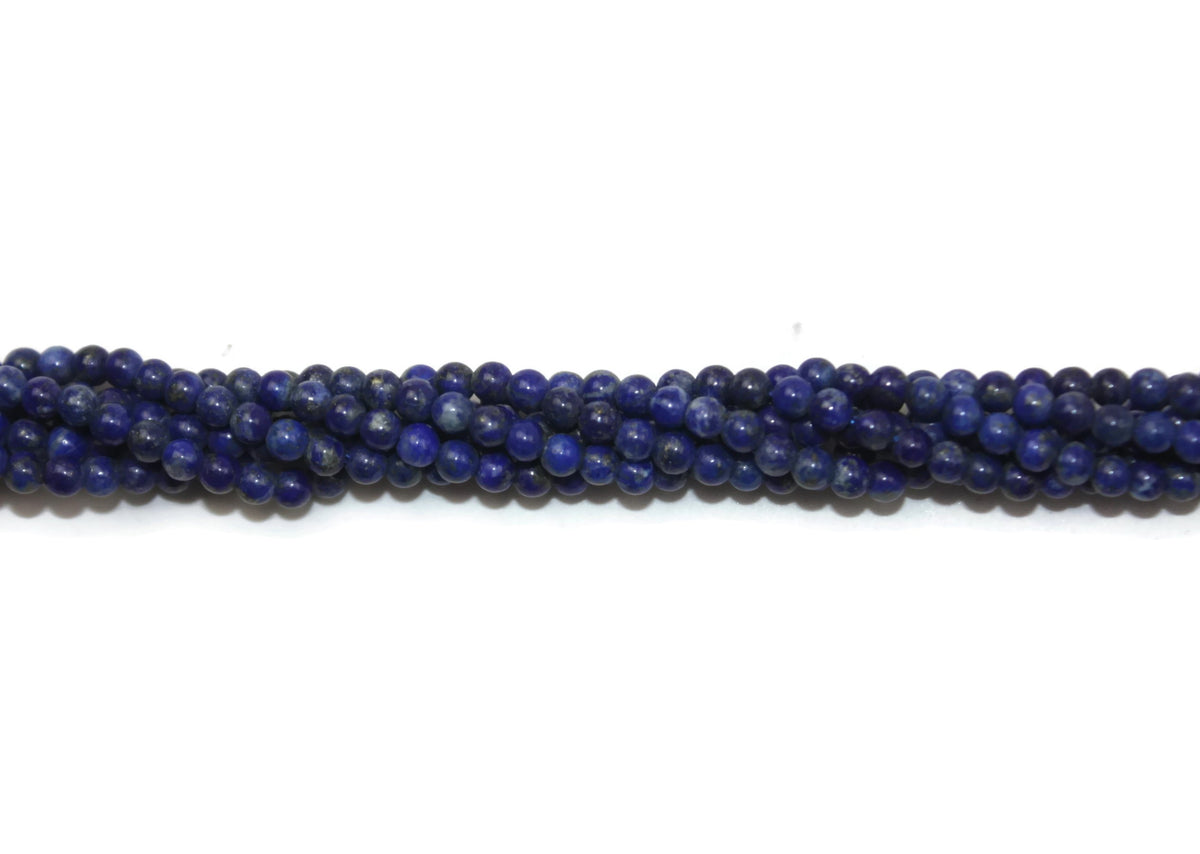 Lapis Lazuli Gemstone Beads 3mm 15" strand Natural ***