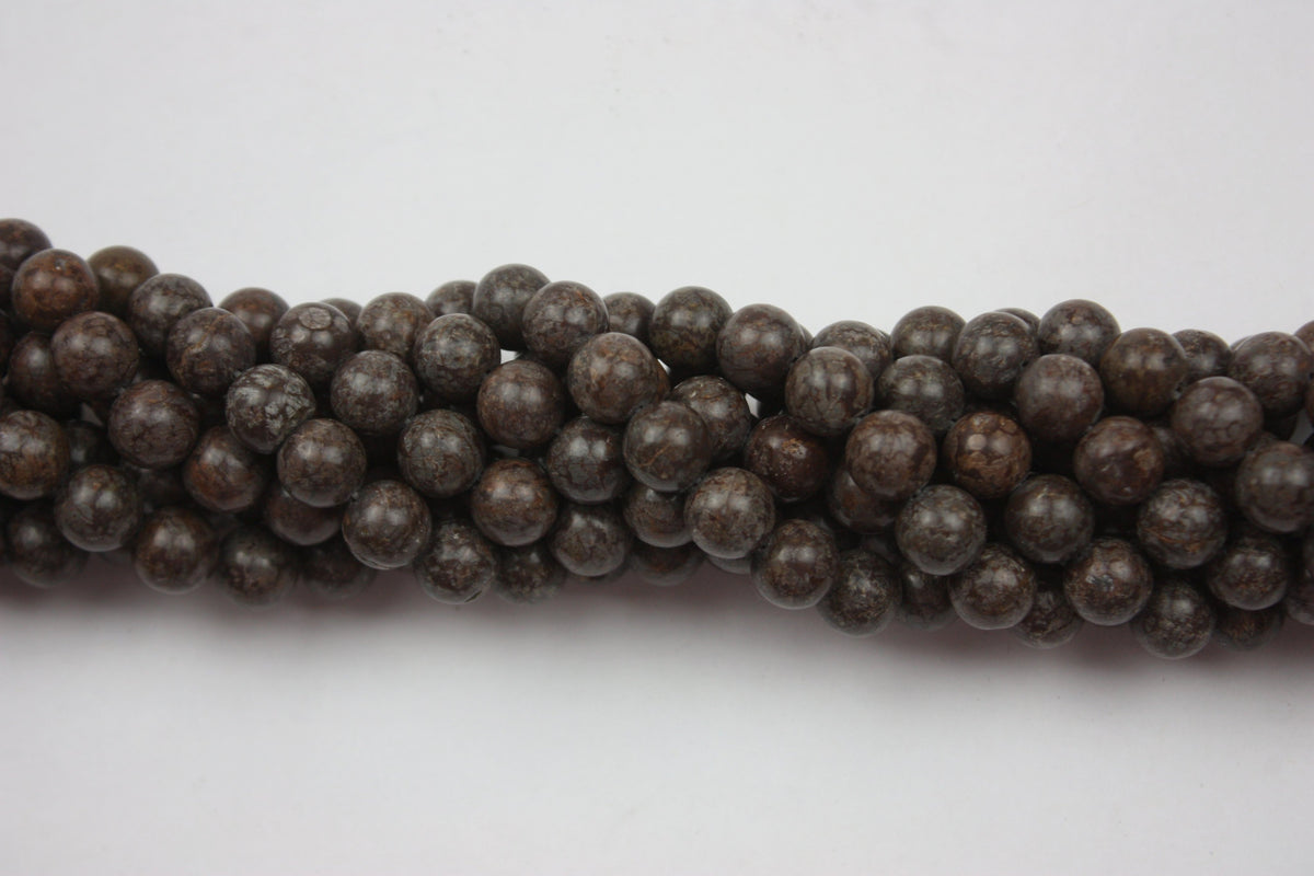 Jasper Round Gemstone Beads 10mm 15.5" Strand (39 Beads)