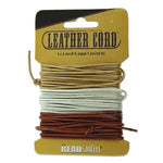 INDIAN LEATHER 1.5MM ASST -24FT/CD