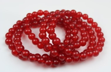 Malaysian Jade Bracelet Amber