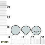 MUSHROOM 9X8MM JET BRONZE