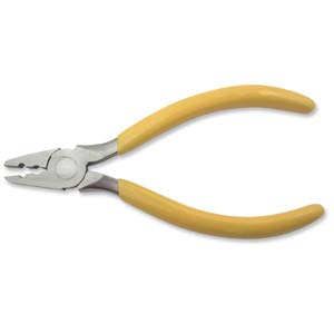 FOLD OVER CRIMP PLIER FOR LEATHER SUEDE ETC FINDING