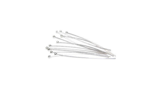 S/S BALL END HEADPINS 1/2 INCH