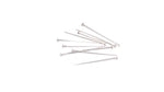 S/S FLAT END HEADPINS 1INCH