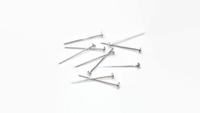 S/S FLAT END HEADPINS 1/4INCH