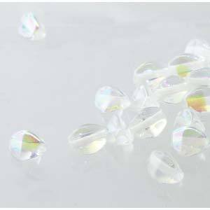 PINCH BEAD 5MM CRYSTAL AB