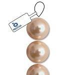6 mm Preciosa Pearls-Peach