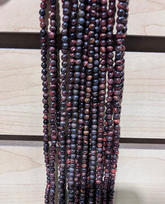 Red Tigers Eye B 4mm