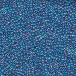11/0 SEEDBEAD JAPANESE  10GM MATTE TRANSP AQUA AB