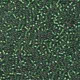 11/0 SEEDBEAD MIYUKI S/L LEAF GREEN APRX  10GM