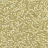 11/0 SEEDBEAD MIYUKI SEMI-MATTE YELLOW/LINED CRYSTAL APRX  10GM