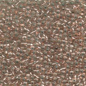 SEED BEADS 11/0 JAPANESE10GM COPPER LINED CRYSTAL
