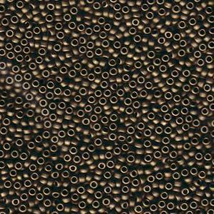 11/0 SEED BEAD MATTE METALIC DK BRONZE 10GM