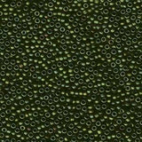 11/0 SEEDBEAD JAPANESE 10GM MATTE METALLIC DARK OLIVE
