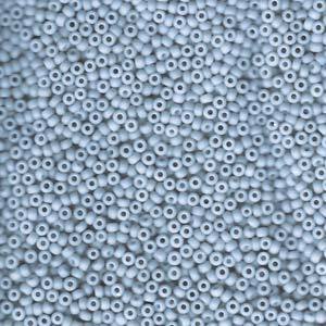 11/0 JAPANESE SEEDBEADS 10GM MATTE SLATE BLUE AB