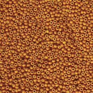 11/0 JAPANESE SEEDBEADS 10GM SPECIAL DYED PALE PUMPKIN