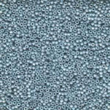 11/0 SEEDBEAD MIYUKI  10GM MATTE OP PALE DENIM LUSTER