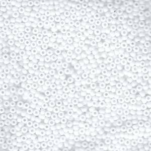 11/0 JAPANESE SEEDBEADS 10GM OPAQUE WHITE